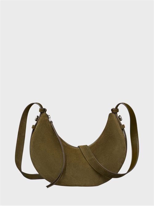 Borsa Romy a mezzaluna in suede TORY BURCH | 182886325